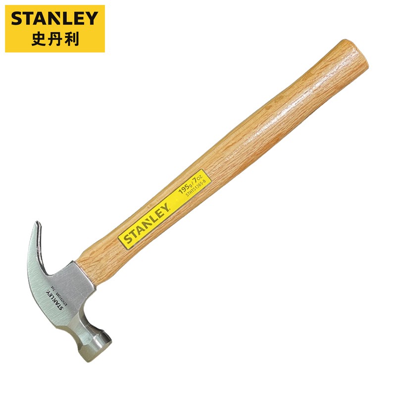 史丹利(Stanley)硬木柄羊角锤